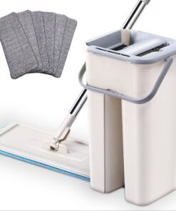 Flat Squeeze Mop and Bucket