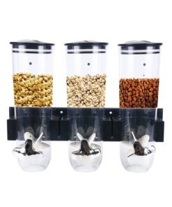 Three-tube Wall-mounted Oatmeal Dispenser
