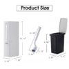 3 in 1 bathroom trash can with waste bin - Top Kitchen Gadget