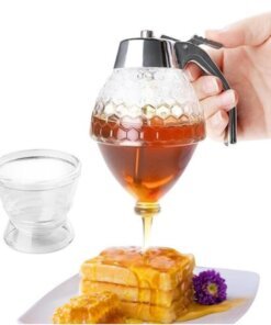 Crystal Honey Dispenser and Warmer