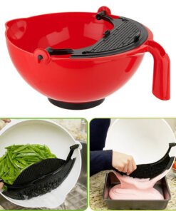 Multifunctional Mixing Bowl with Spatula Plastic