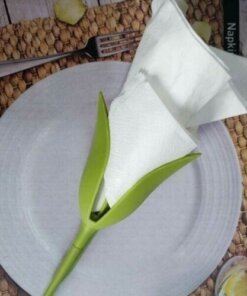 Bloom Napkin Holder Creative - Rose Decoration