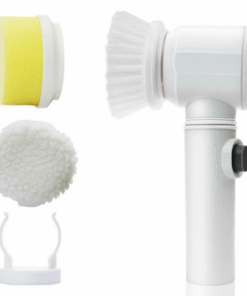 Electric Cleaning Brush with 3 Brush Heads