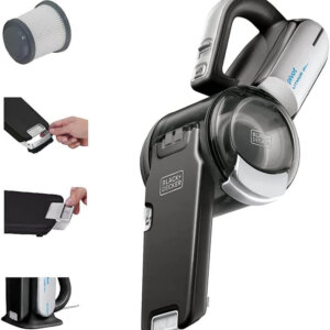 BLACK+DECKER 20V Max Handheld Vacuum, Cordless, Grey (BDH2000PL)