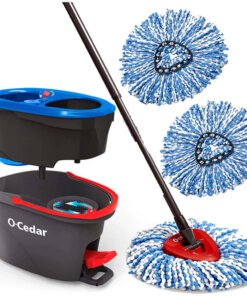 Microfiber Spin Mop with 2 Extra Refills