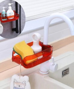 Kitchen Faucet Rack Sponge Drain Rack