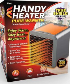 Handy Heater Pure Warmth Ceramic Space Heater