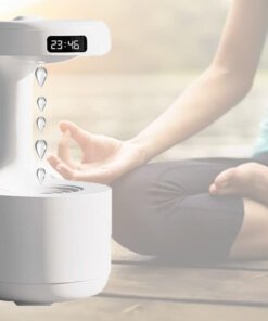 Air Purifier and Levitating Water Drops for Home