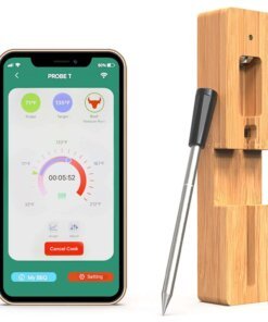 Smart Wireless Bluetooth Grill Thermometer Food Thermometer