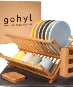 Bamboo Dish Drying Rack