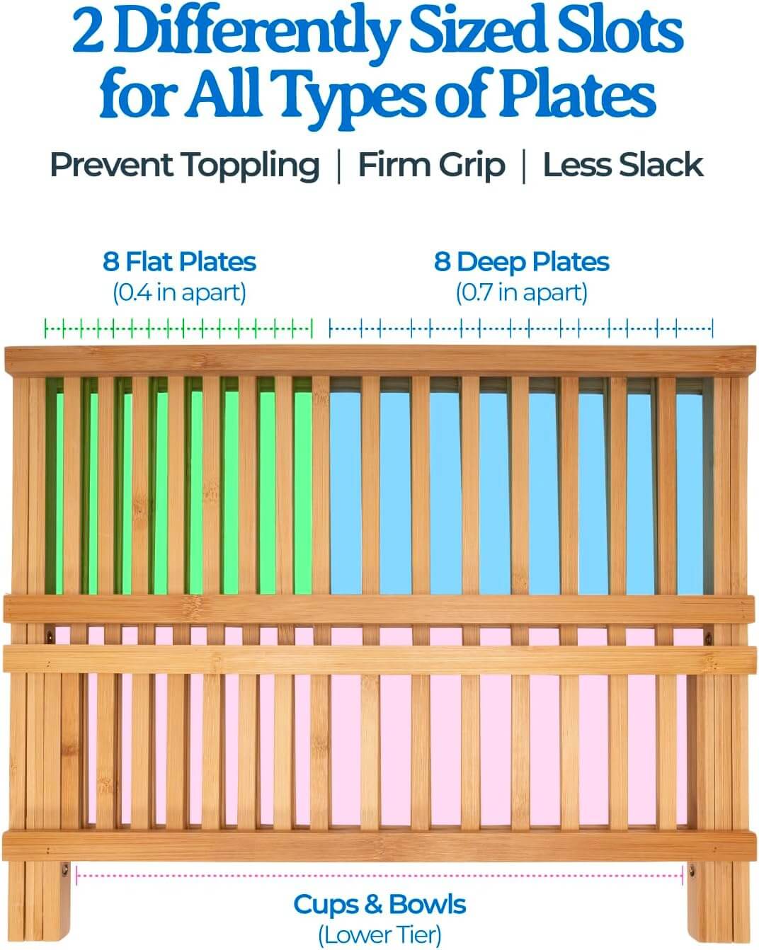 05 Bamboo Dish Drying Rack - Wooden Collapsible Dish Drying Rack Dishes Drying Rack Kitchen