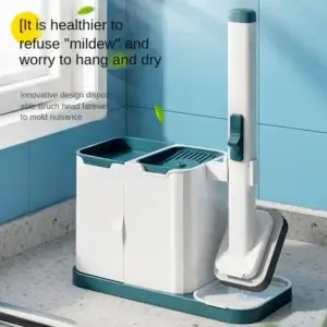 Disposable Pot Brush Kitchen Cleaner with Long Handle