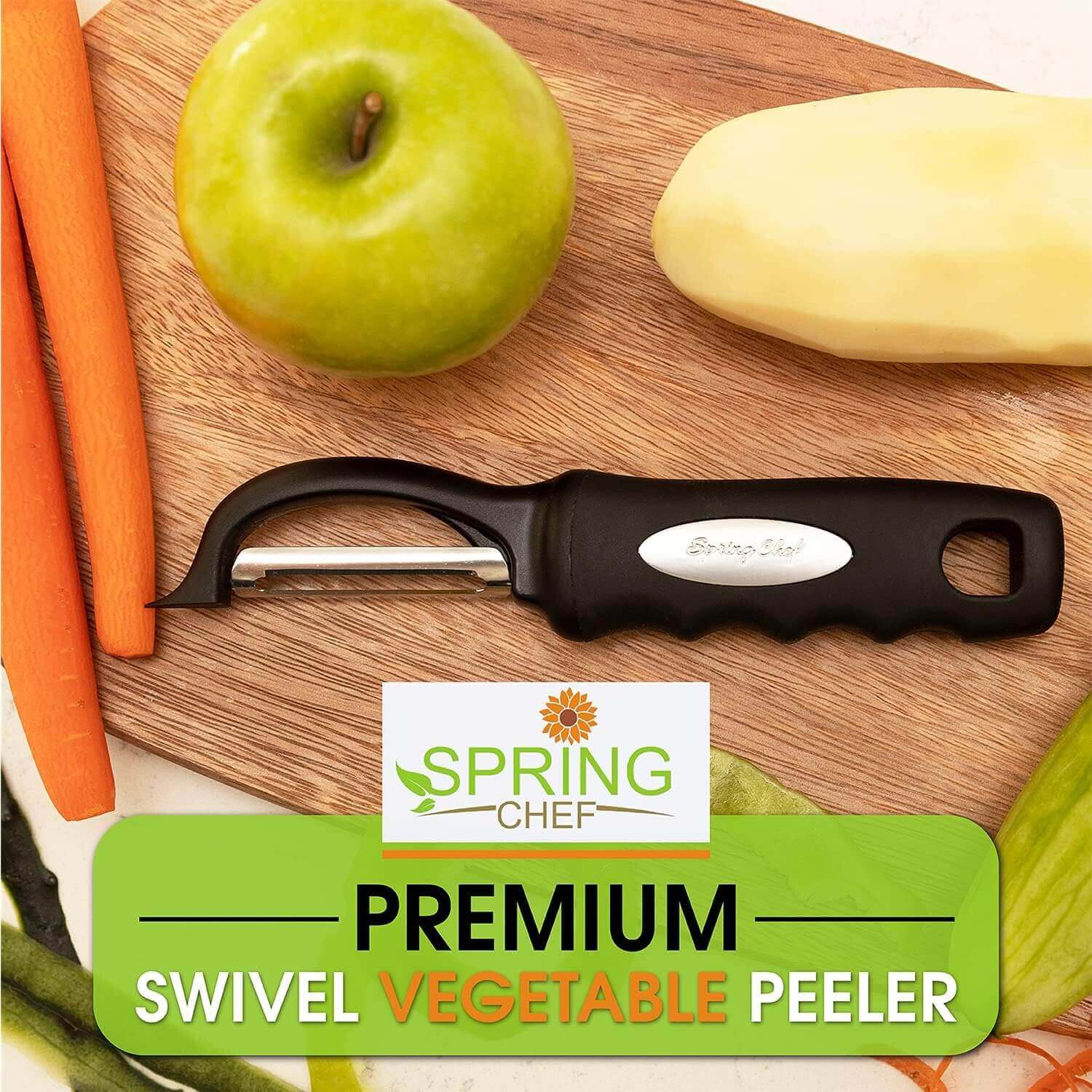 06 Spring Chef Premium Swivel Vegetable Peeler