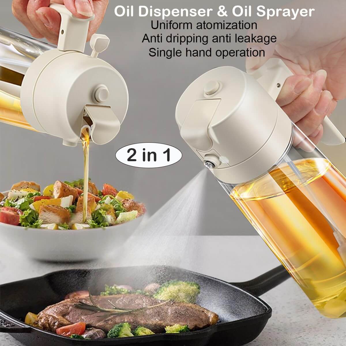 Bottle Oil Dispenser Sprayer for Cooking (2)