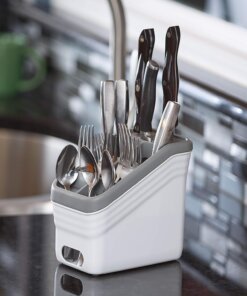 Silverware Holder and Cutlery Drying Rack