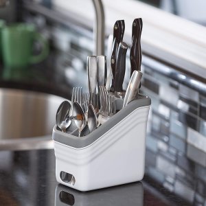 Silverware Holder and Cutlery Drying Rack