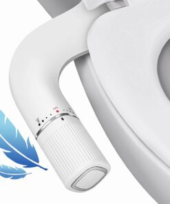 Ultra-Slim Bidet Attachment for Toilet