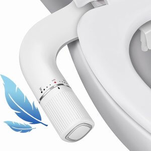 Ultra-Slim Bidet Attachment for Toilet