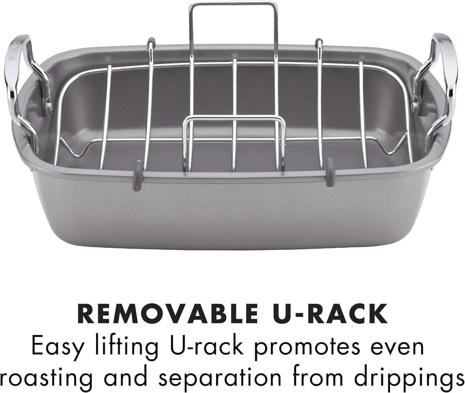 Circulon Nonstick Roasting Pan Roaster with Rack (2)