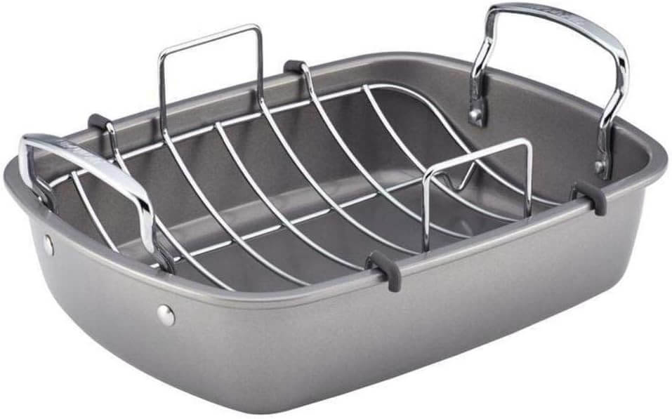 Circulon Nonstick Roasting Pan Roaster with Rack Roasting Pan