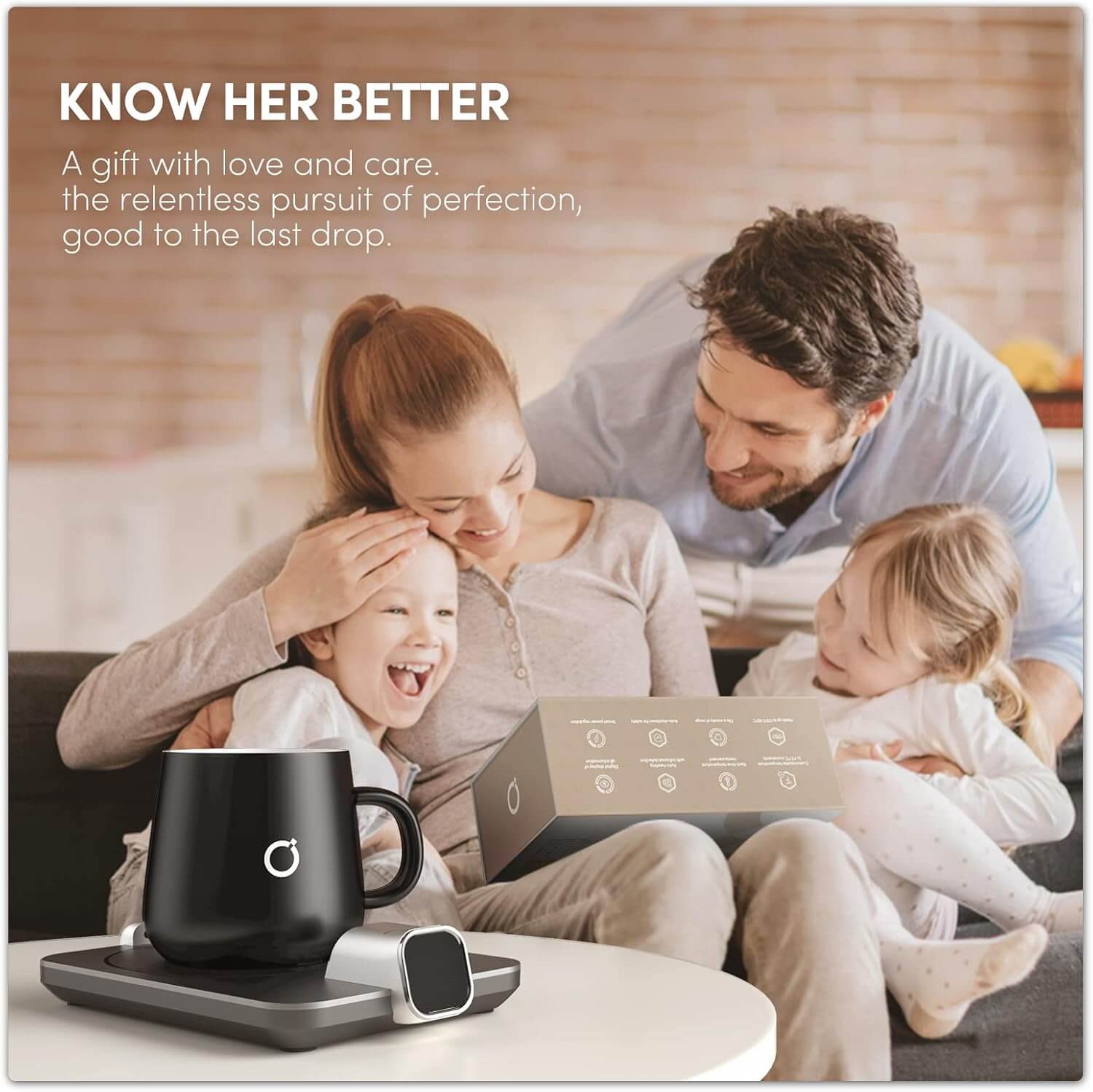 Smart Heated Coffee Mug Warmer & Mug Set (7)