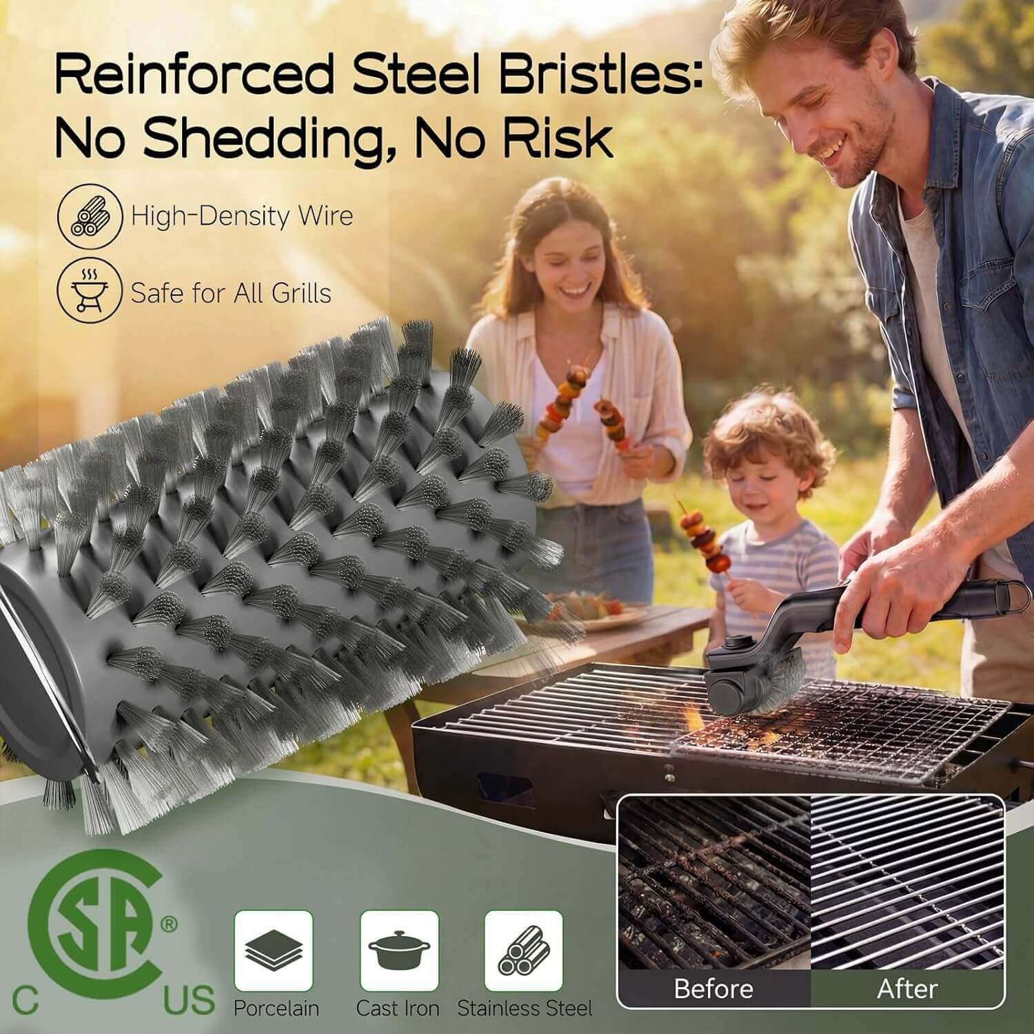 Electric Grill Brush, High Torqu_4